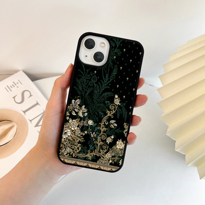 Golden Garden Night Glass Case