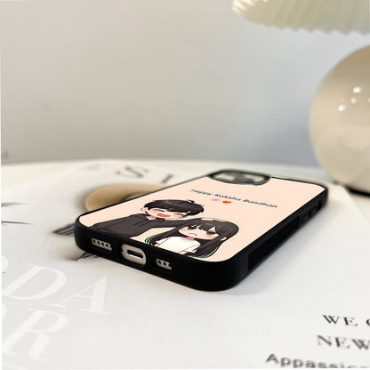 Rakhi Forever Bond Glass Case