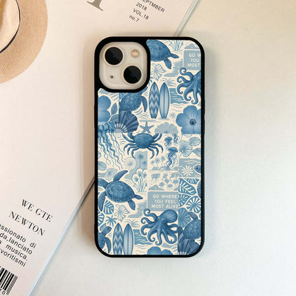 Oceanic Art Glass Case