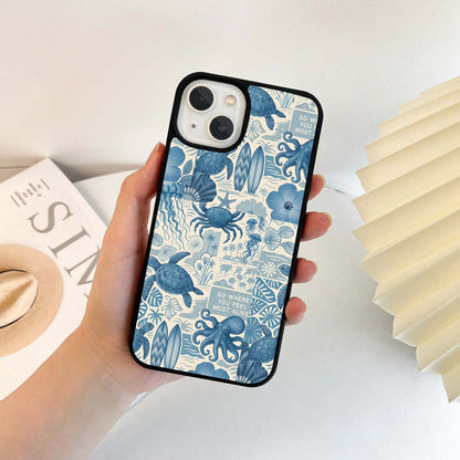 Oceanic Art Glass Case