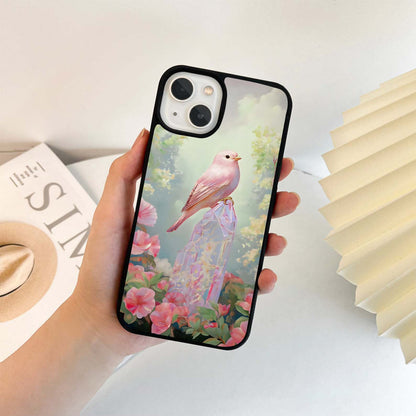 Crystal Garden Songbird Glass Case