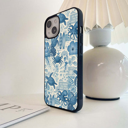 Oceanic Art Glass Case