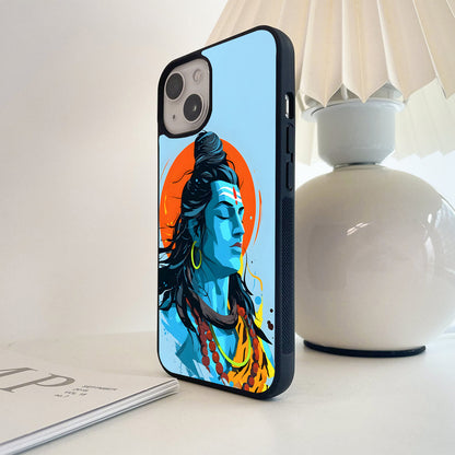 Tranquil Shiva Essence Glass Case
