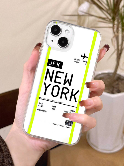 New York Clear Silicon Cover