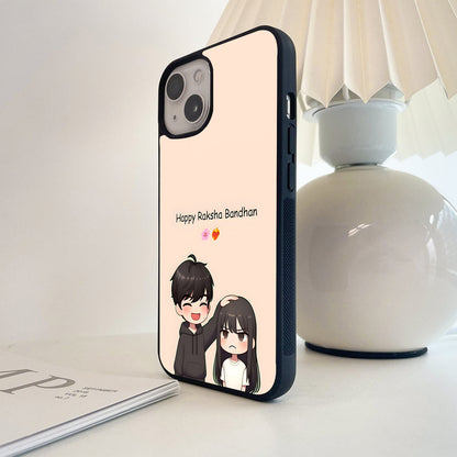 Rakhi Forever Bond Glass Case