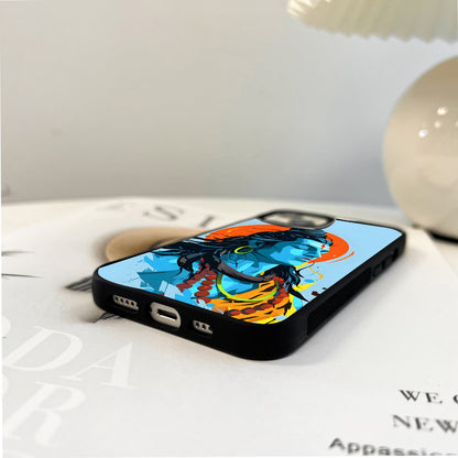 Tranquil Shiva Essence Glass Case