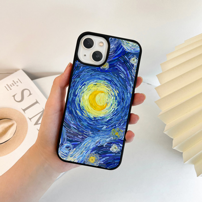 Cosmic Swirl Sky Glass Case