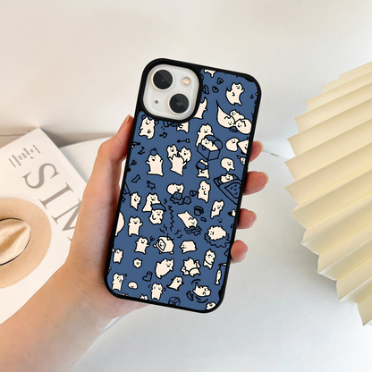 Cats in Chaos Glass Case