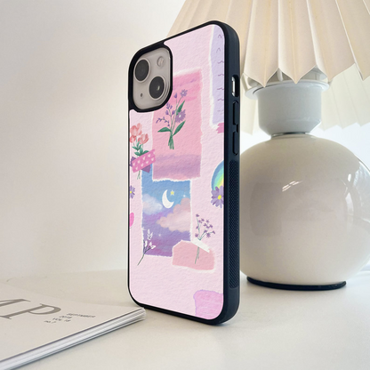 Dreamy Paper Garden Glass Case