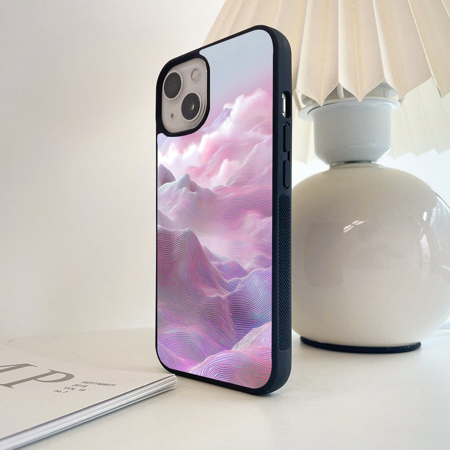 Cotton Candy Hills Glass Case