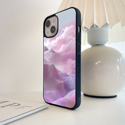 Cotton Candy Hills Glass Case