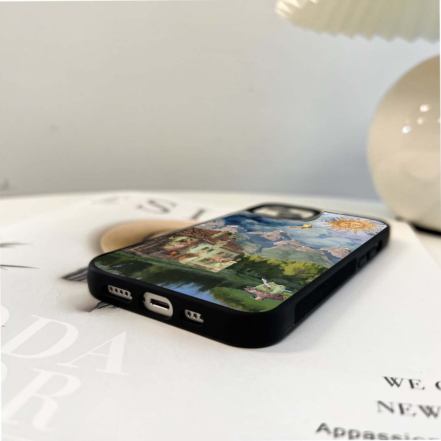 Mystic Cottage Escape Glass Case