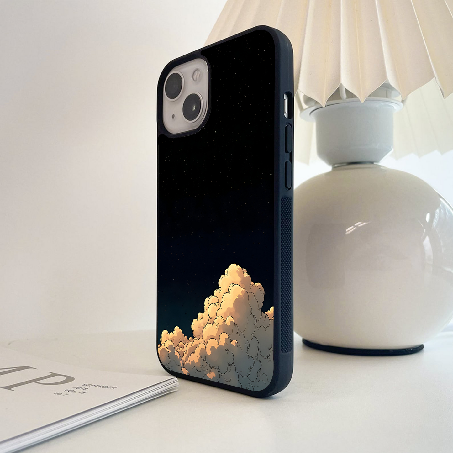 Celestial Cloud Night Glass Case