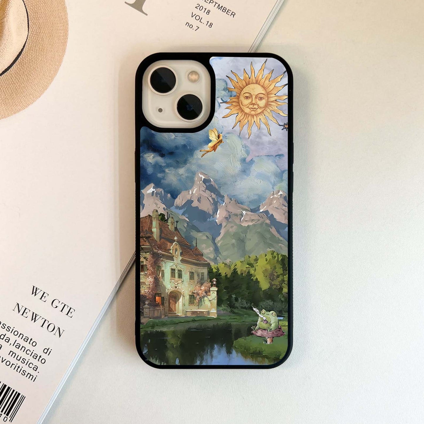 Mystic Cottage Escape Glass Case