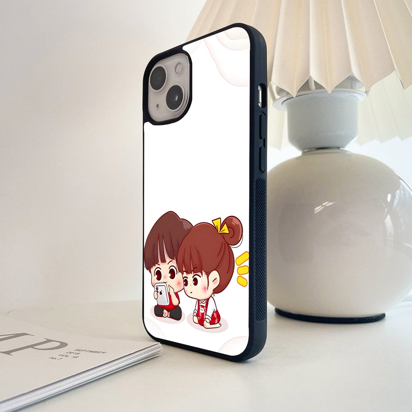 Secret Sibling Stories Glass Case