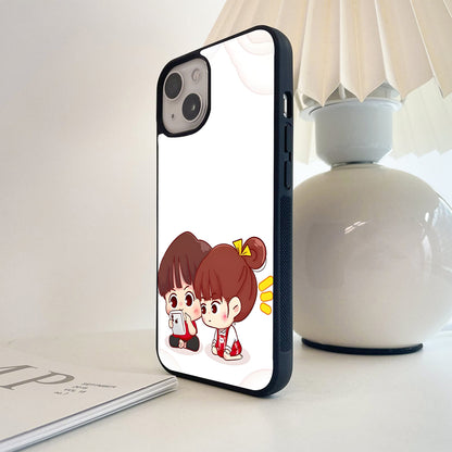 Secret Sibling Stories Glass Case