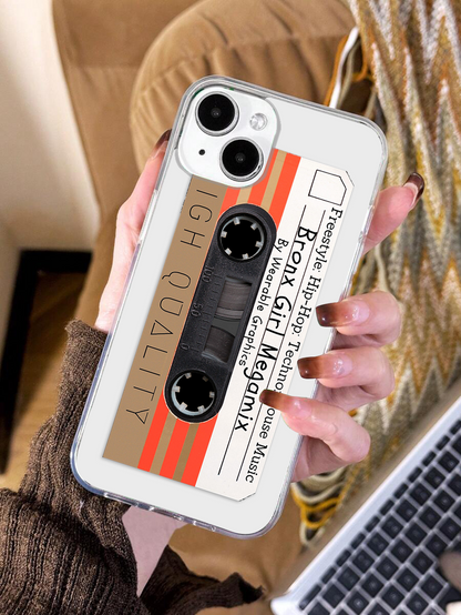 Mix Tape Clear Silicon Cover