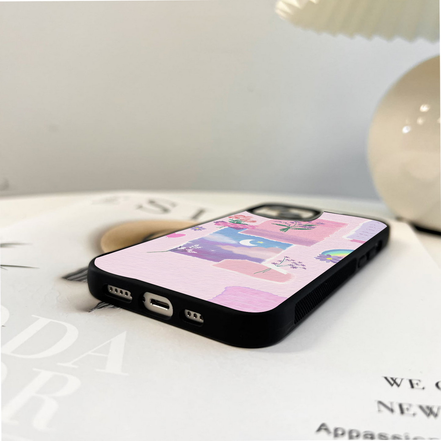 Dreamy Paper Garden Glass Case