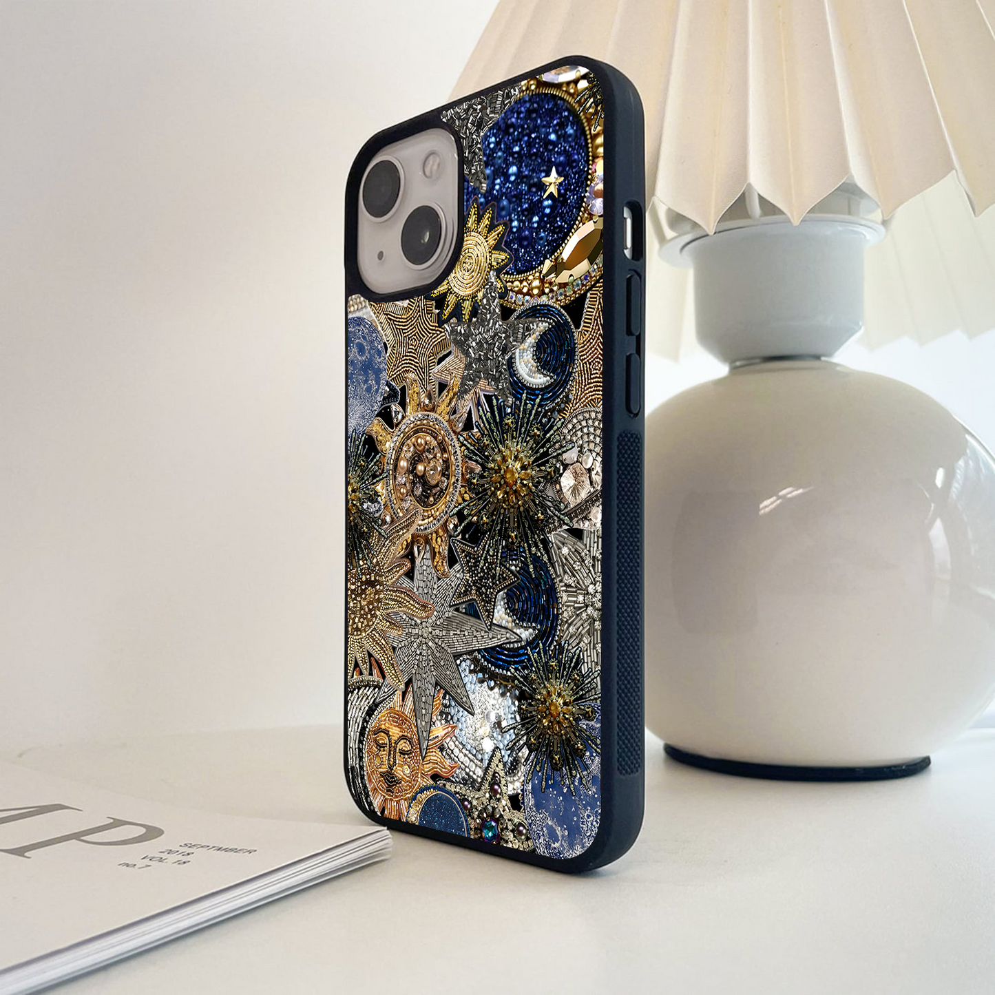 Celestial Gem Burst Glass Case