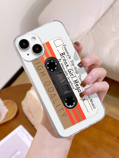 Mix Tape Clear Silicon Cover