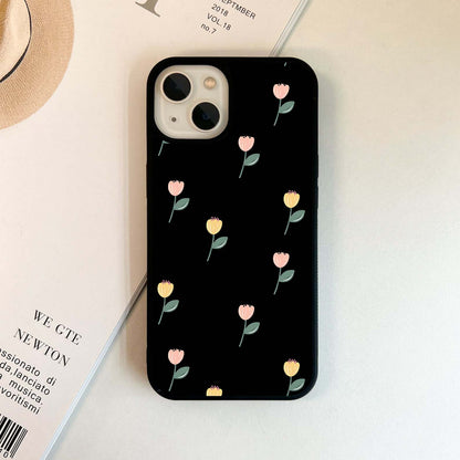 Emphasizing Tulip Glass Case