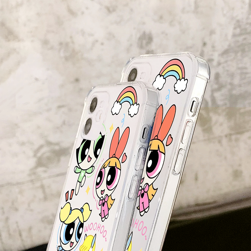 Power Puff Girls Soft Clear Silicon Case Cover