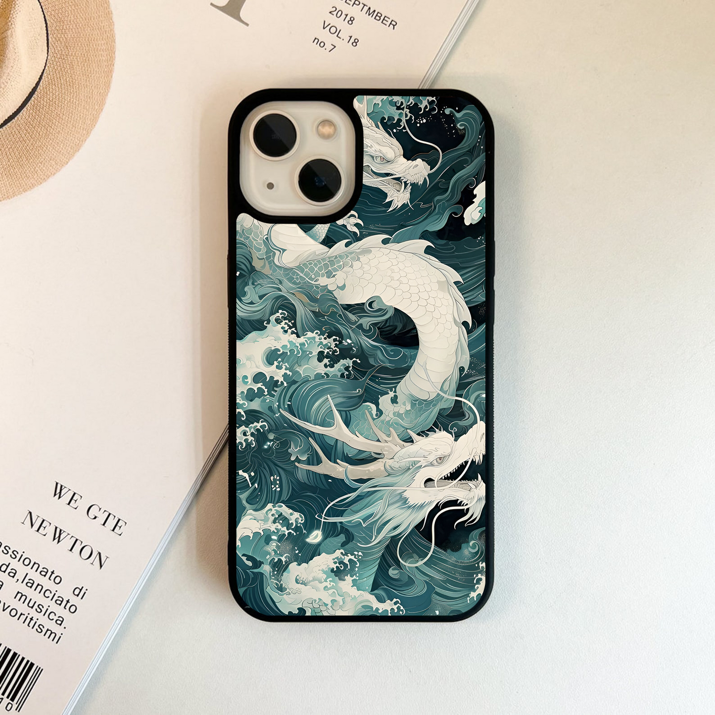 Aqua Dragon Surge Glass Case