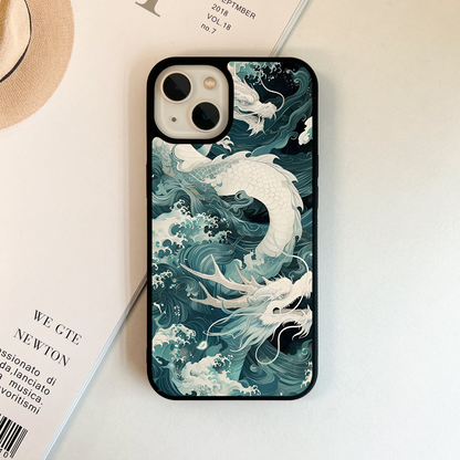 Aqua Dragon Surge Glass Case