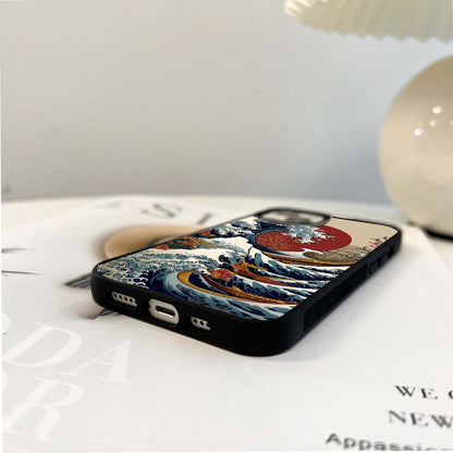 Crimson Voyage Glass Case