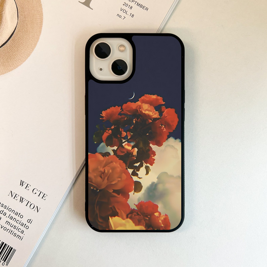 Dreamy Flower Haze Glass Case