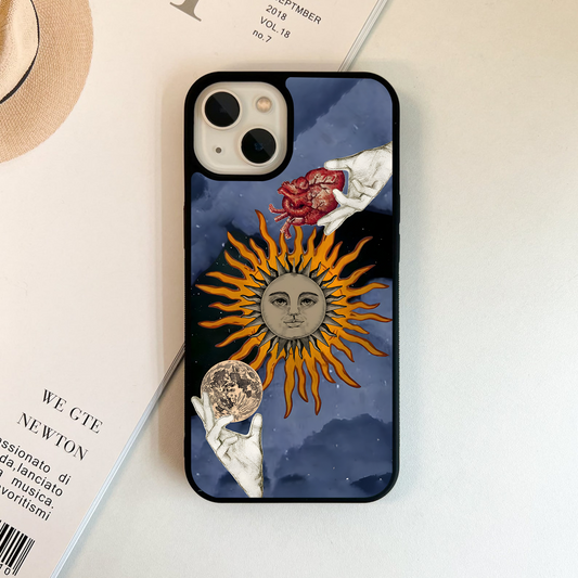 Celestial Heart Balance Glass Case