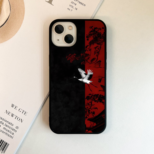 Crimson Flight Grace Glass Case