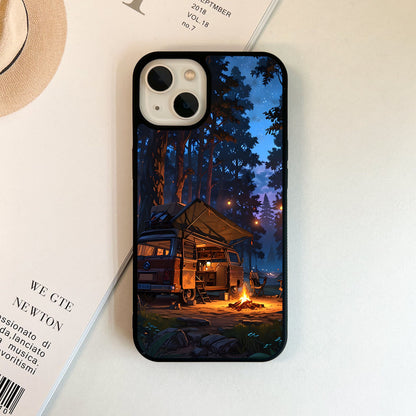 Campfire Night Escape Glass Case