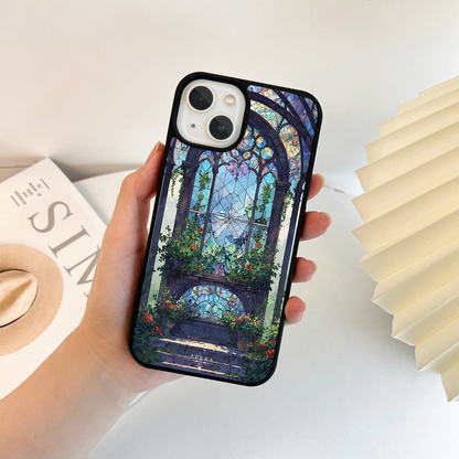 Eternal Bloom Window Glass Case