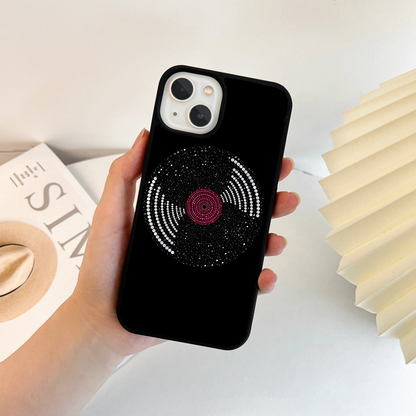 Cosmic Vinyl Vibes Glass Case