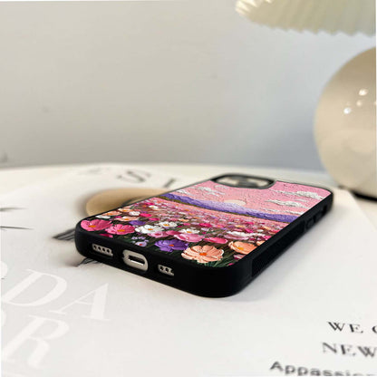 Pastel Bloom Horizon Glass Case