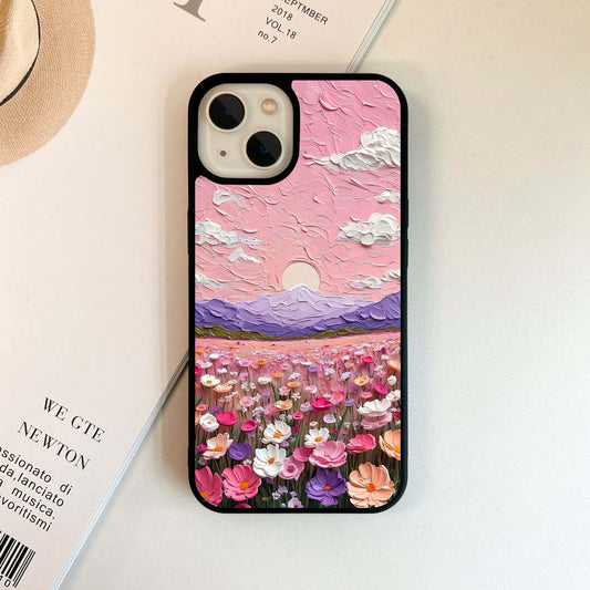 Pastel Bloom Horizon Glass Case