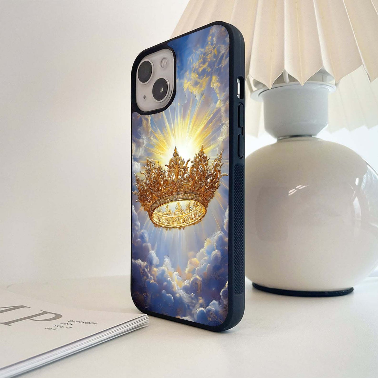 Crowned By Heaven Glass Case