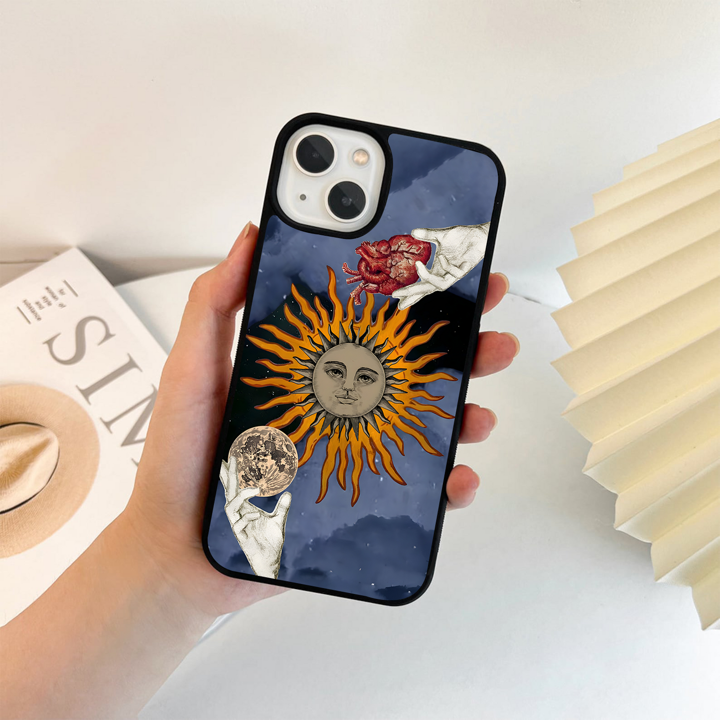 Celestial Heart Balance Glass Case