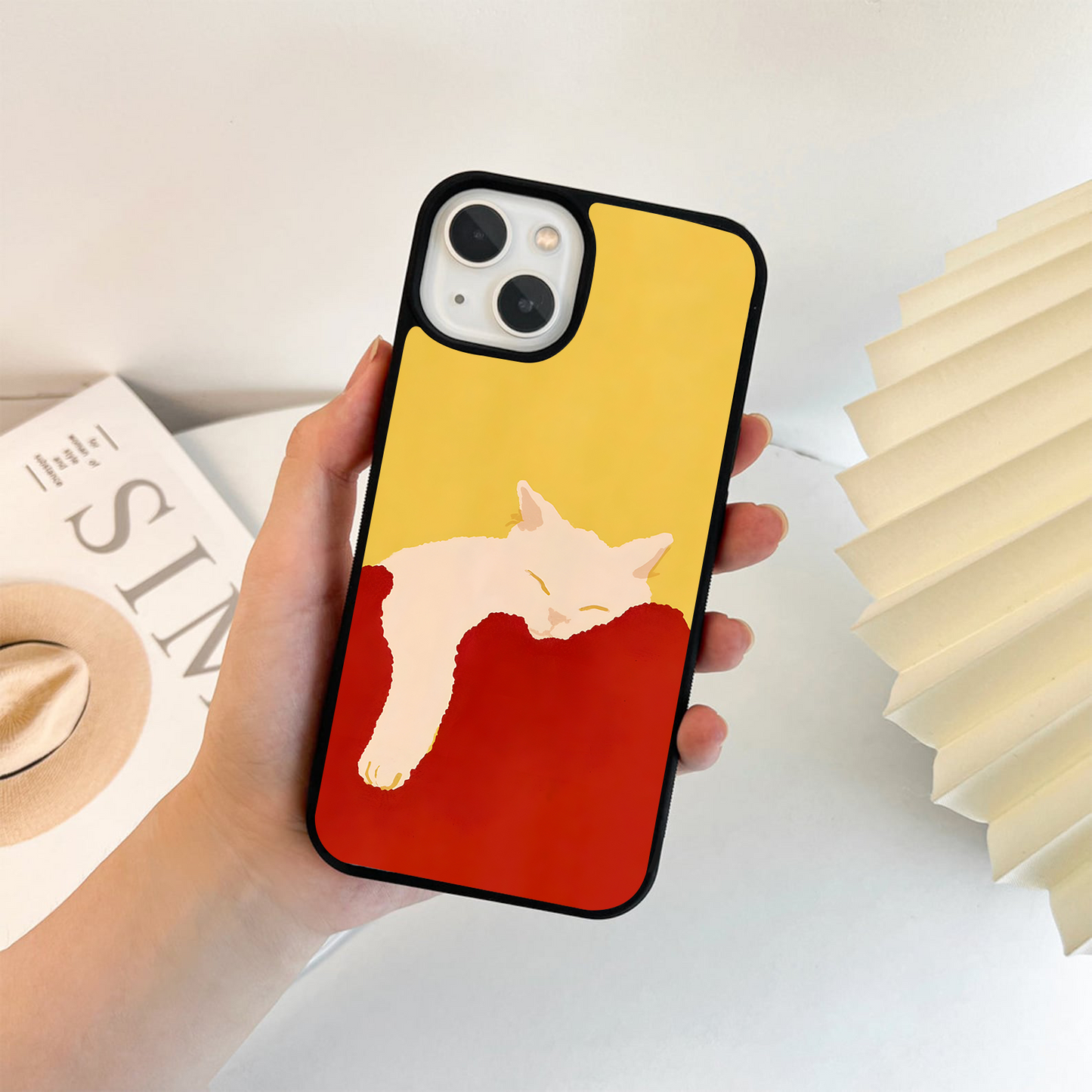 Lazy Nap Mode Glass Case