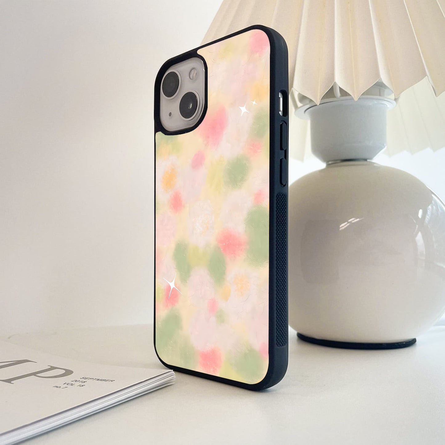 Cotton Mist Glow Glass Case