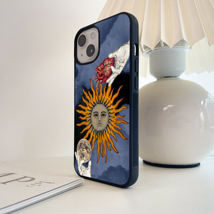 Celestial Heart Balance Glass Case