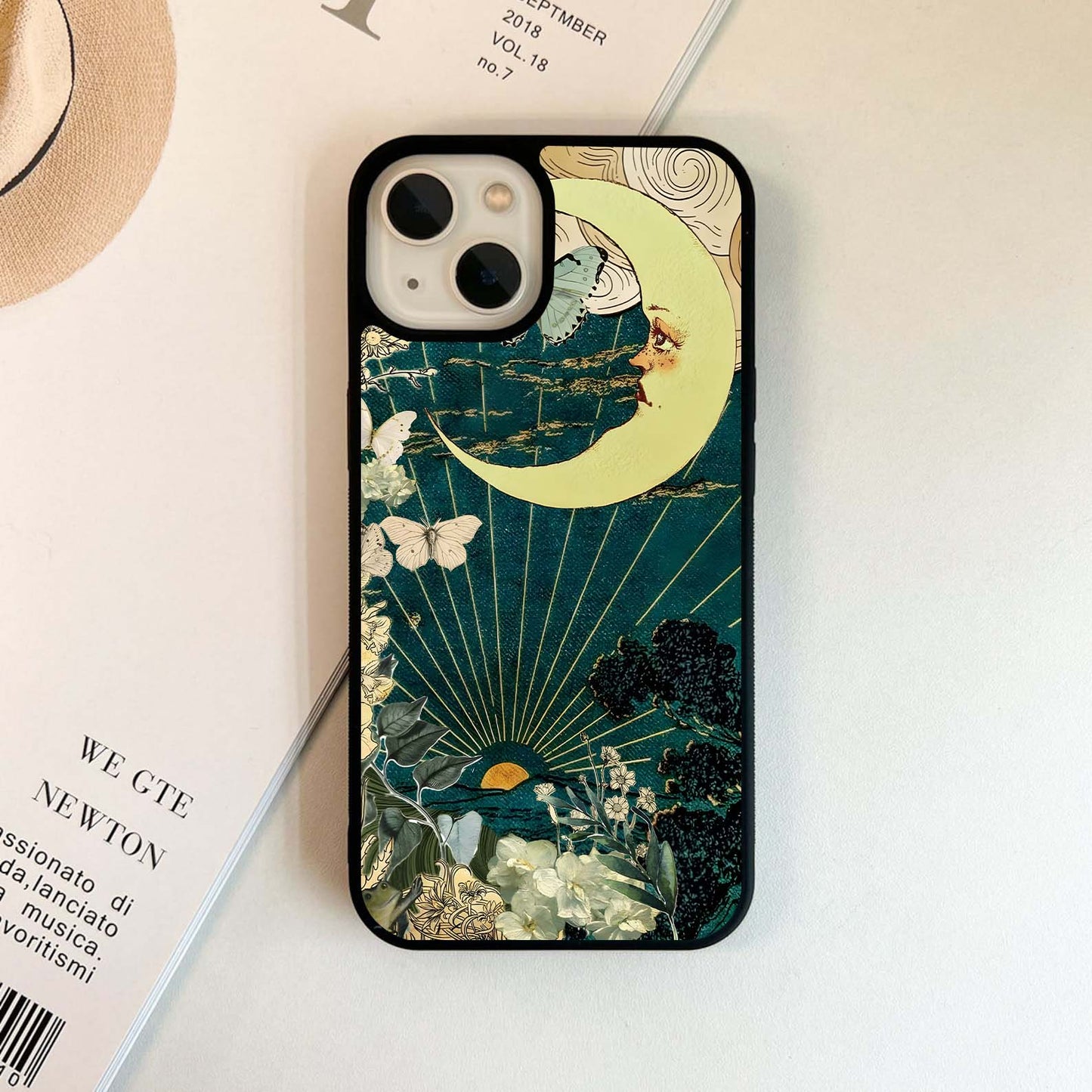 Moonlight Garden Wings Glass Case