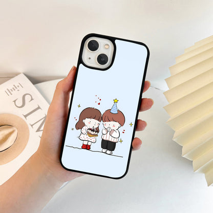 Sweet Sibling Celebration Glass Case