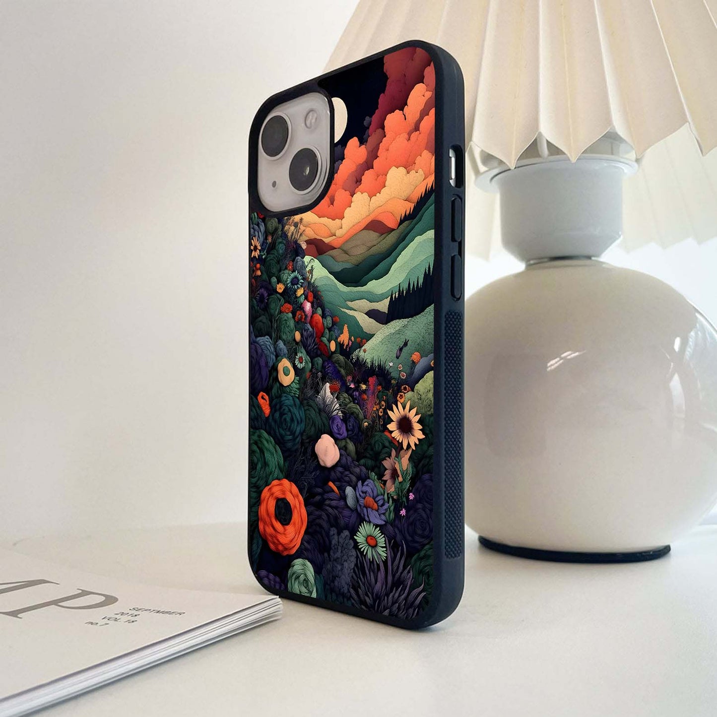 Enchanted Lunar Valley Glass Case