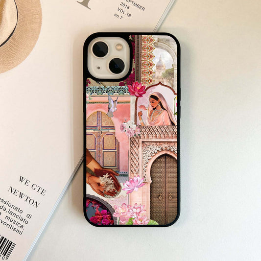 Floral Courtyard Muse Glass Case