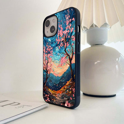 Petal Skies Reverie Glass Case