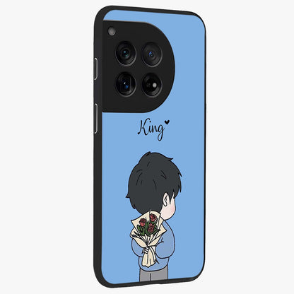 Love in My Hands Custom Name Glass Case for OnePlus 12 |1+12