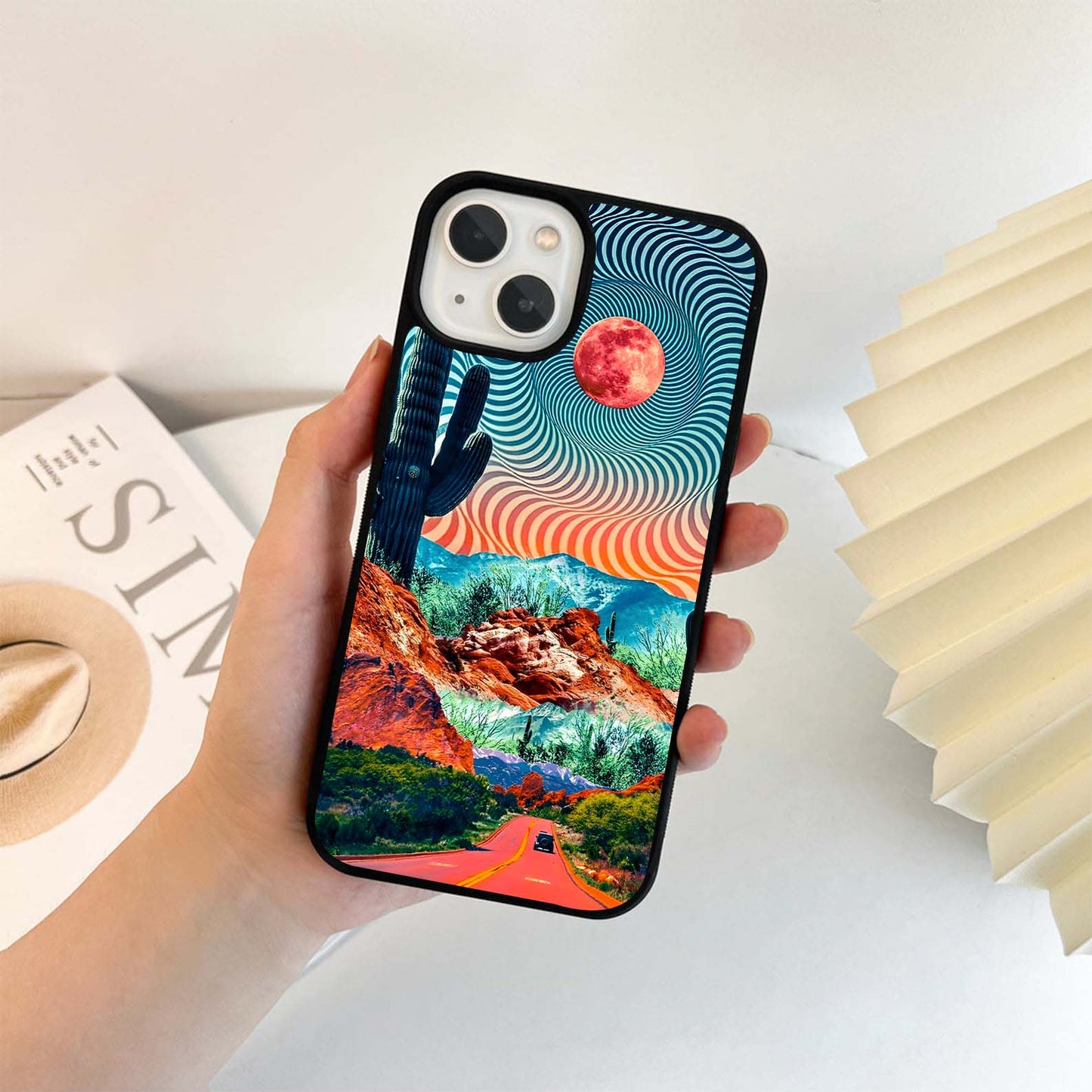 Desert Mirage Glass Case