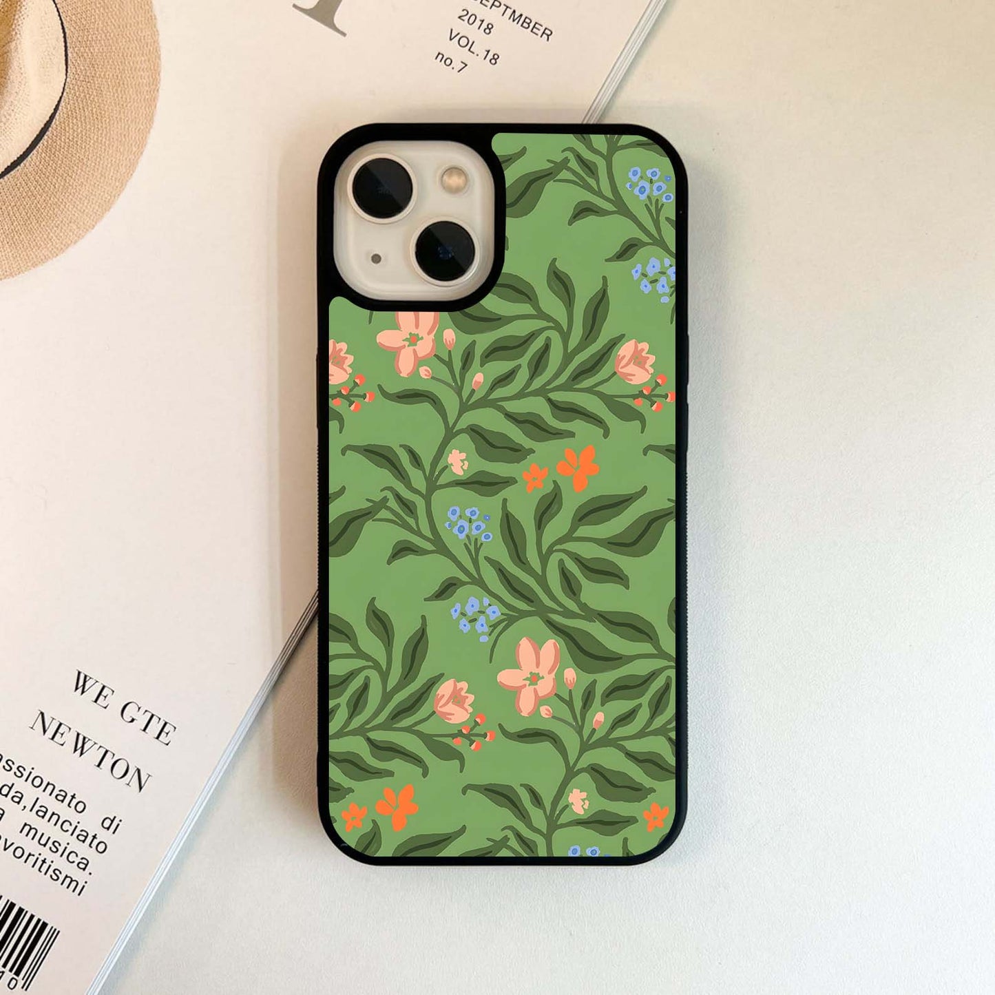 Playful Meadow Whispers Glass Case